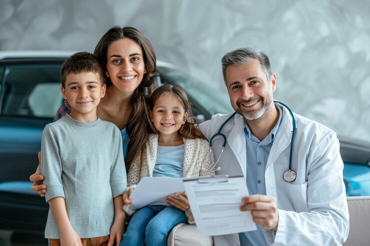 family-with-doctor-two